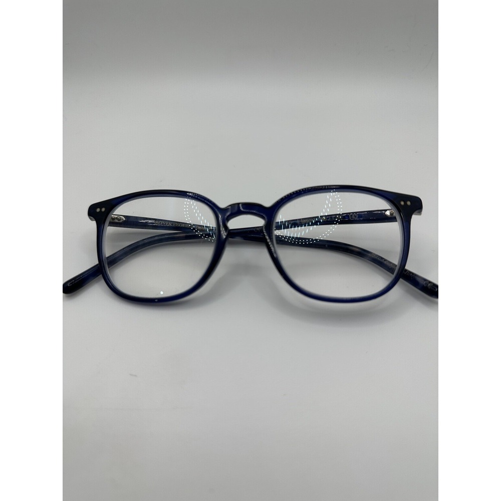 VTG RARE OLIVER PEOPLES BLUE EYEGLASSES L.A. OV5345U 1585 LBSEN 145 - Italy Made - Picture 3 of 16